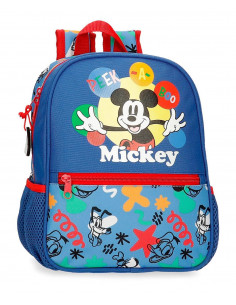 MOCHILA ADAP. 28CM.  MICKEY PEEK A BOO